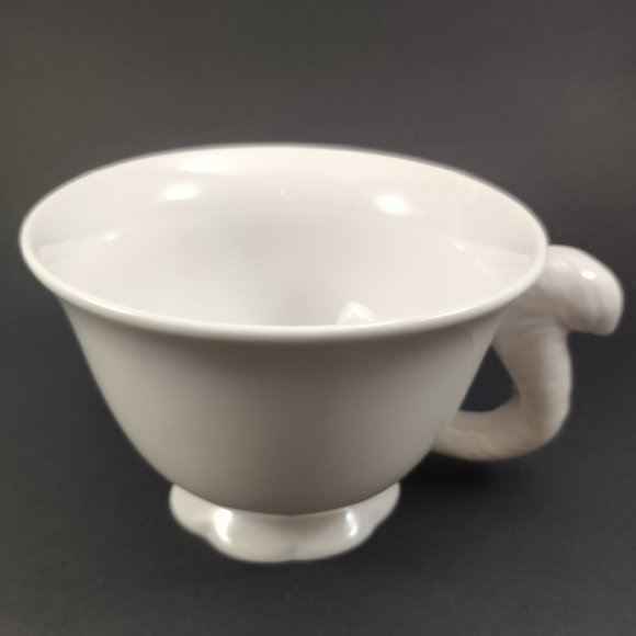 Hidden Mouse Mug IMM Living Ceramic Vintage White Cup Mug 3.5" signed - Picture 6 of 11